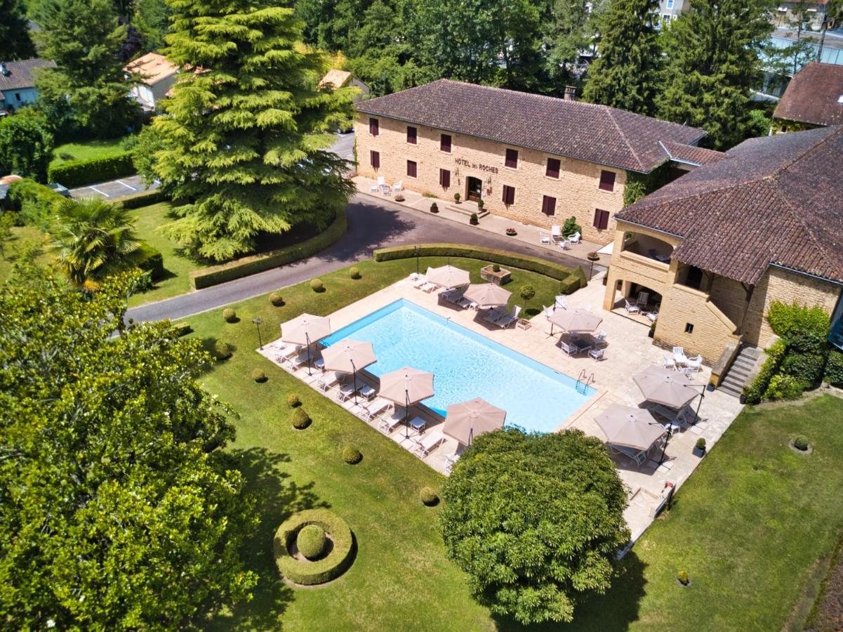 Hotel Des Roches - Climatisation Les Eyzies Exterior photo
