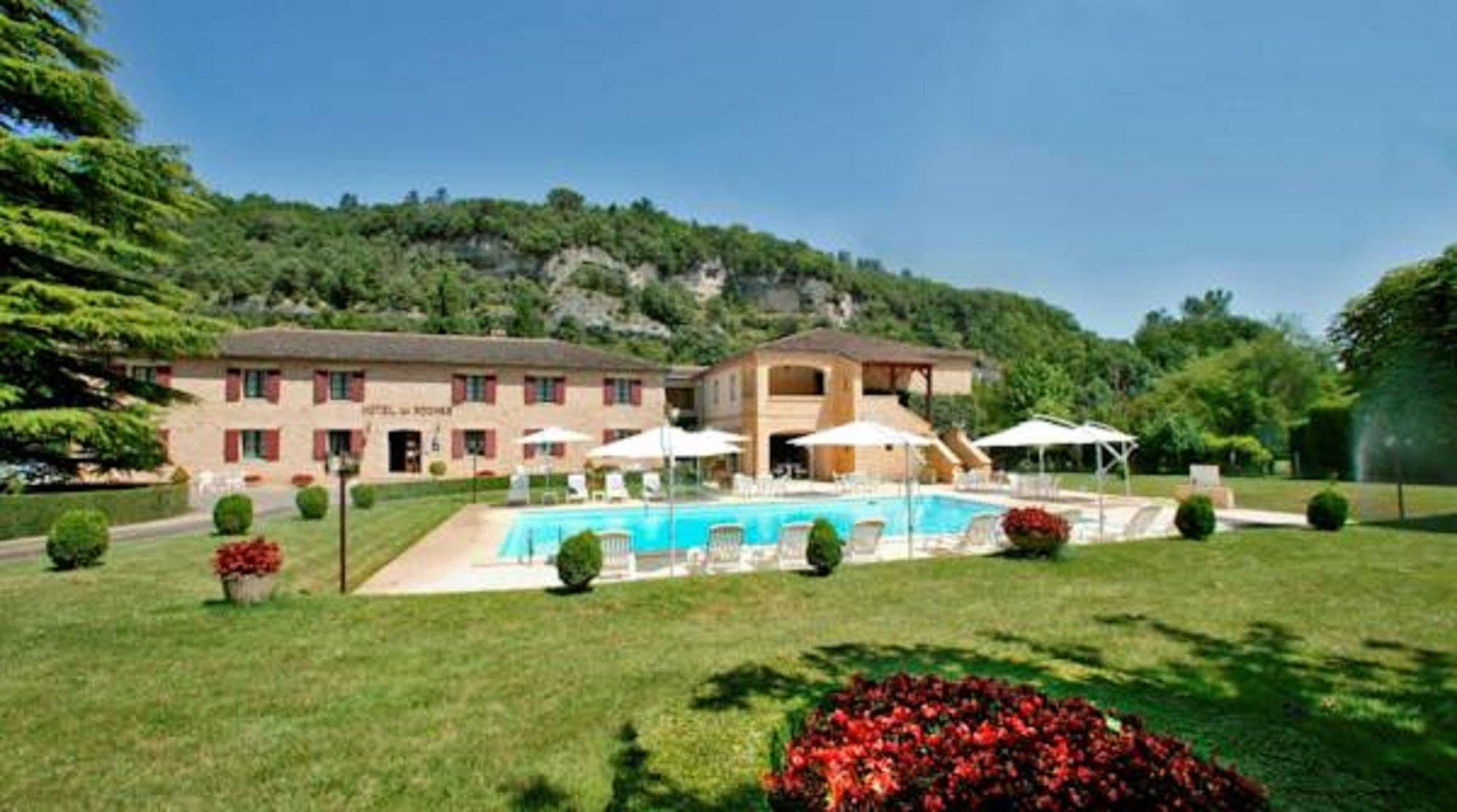 Hotel Des Roches - Climatisation Les Eyzies Exterior photo